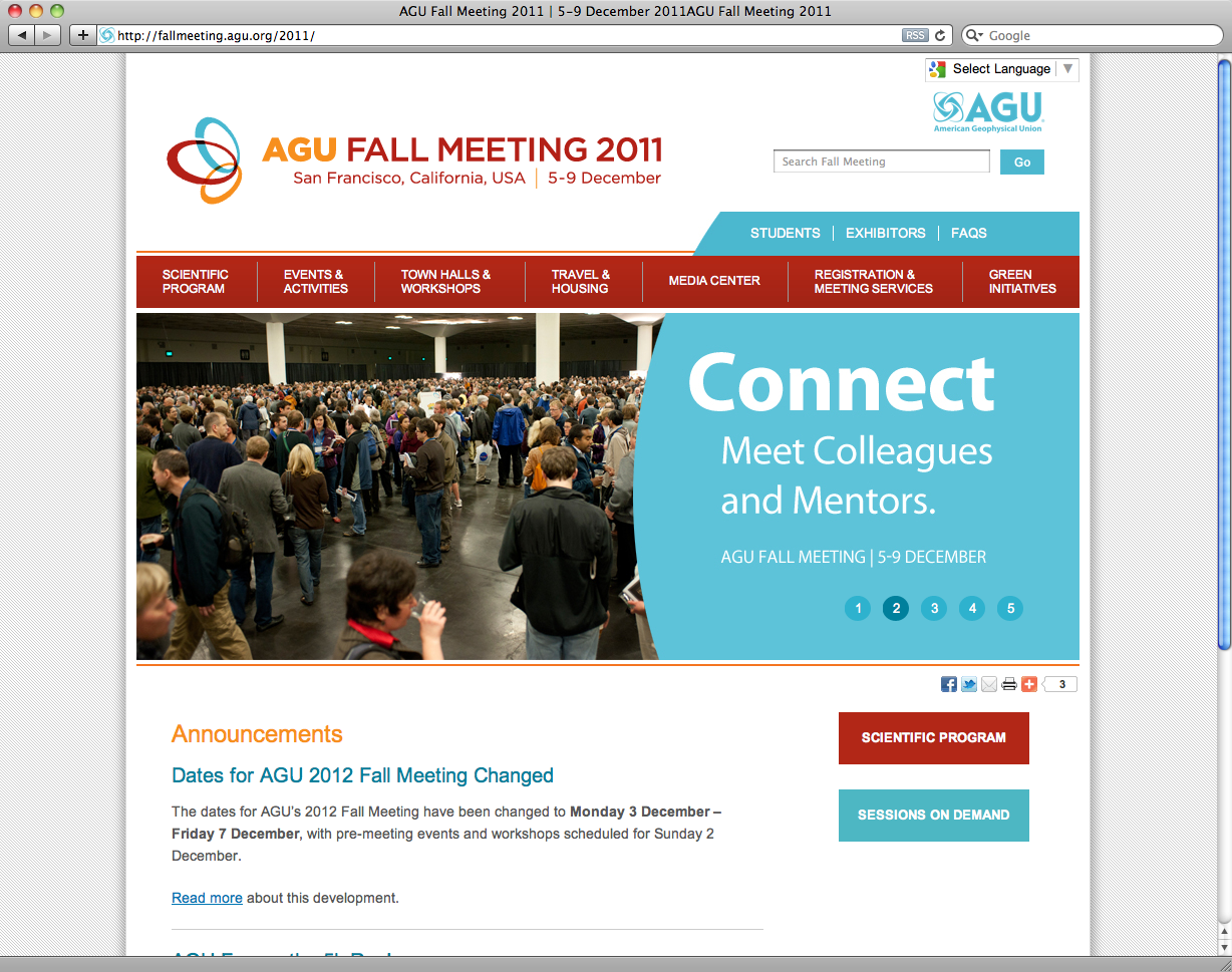 AGU Fall Meeting 2011