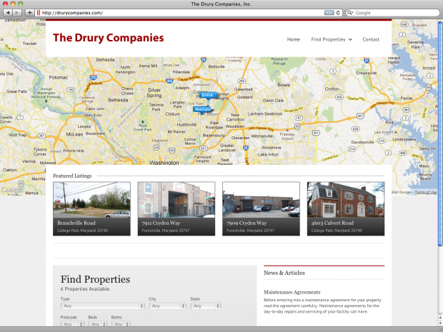 The Drury Companies Web Site